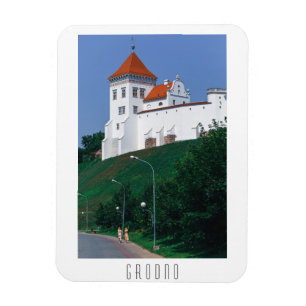 Ímã Castelo de Arquitetura da Cidade de Belarus Grodno