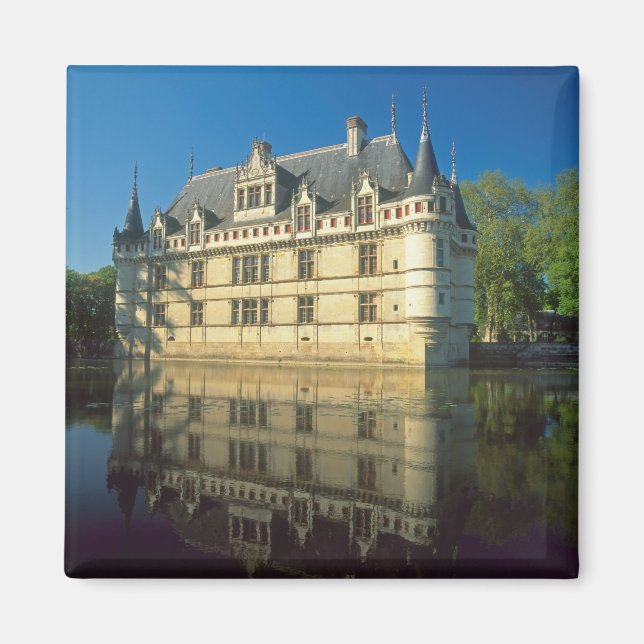 Imã Castelo de Azay-le-Rideau, Indre-et-Loire, (Frente)