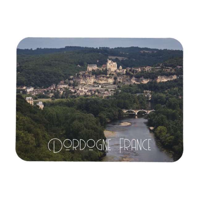 Ímã Castelo de Beynac, Dordogne, França (Horizontal)