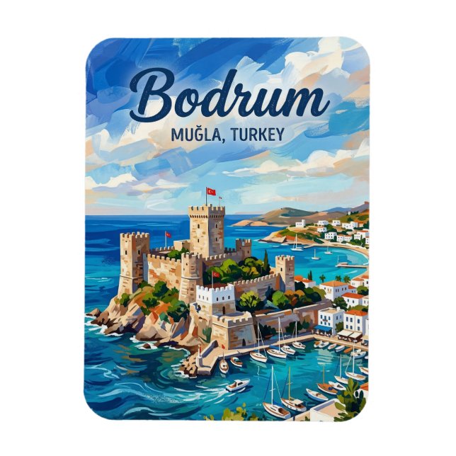 Ímã Castelo de Bodrum, Bodrum (Vertical)