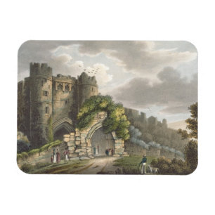 Ímã Castelo de Carisbrook, 'da ilha do Wight Illustr