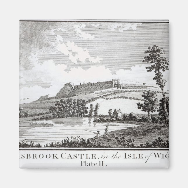 Imã Castelo de Carisbrook, na Ilha de Wight (Frente)