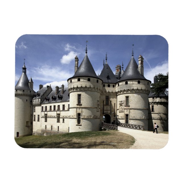 Ímã Castelo de Chaumont-Sur-Loire. (Horizontal)