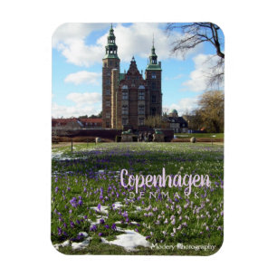 Ímã Castelo de Copenhaga (entalhe de Rosenborg)