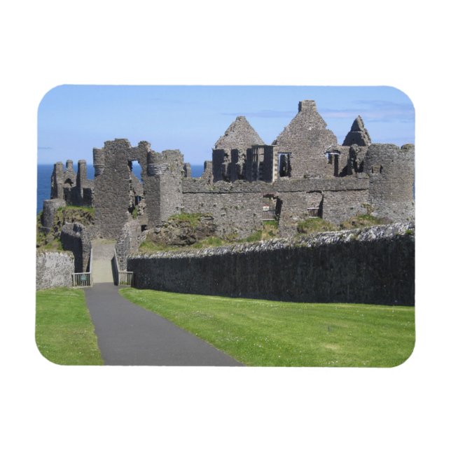 Ímã Castelo de Dunluce perto de Bushmills e Portrush,  (Horizontal)
