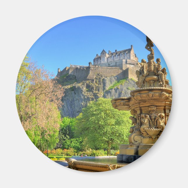 Imã Castelo de Edinburgh, Escócia (Frente)