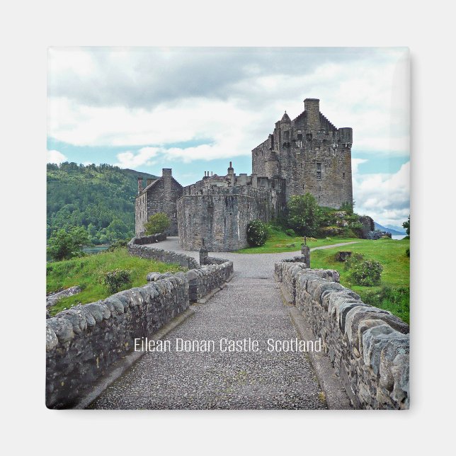 Imã Castelo de Eilean Donan, Escócia, (Frente)