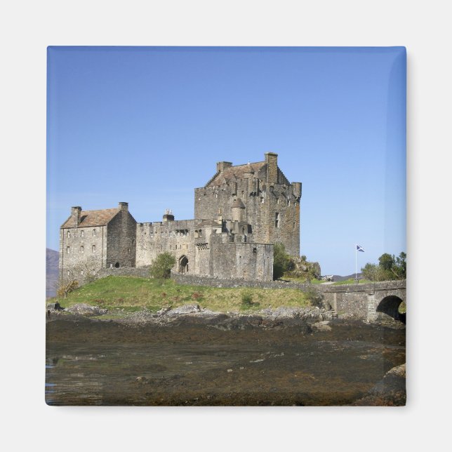 Imã Castelo de Eilean Donan, Escócia. O famoso Eilean  (Frente)