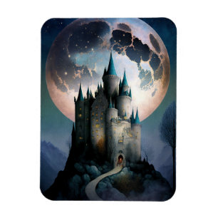 Ímã Castelo de Fantasia Magia Full Moon