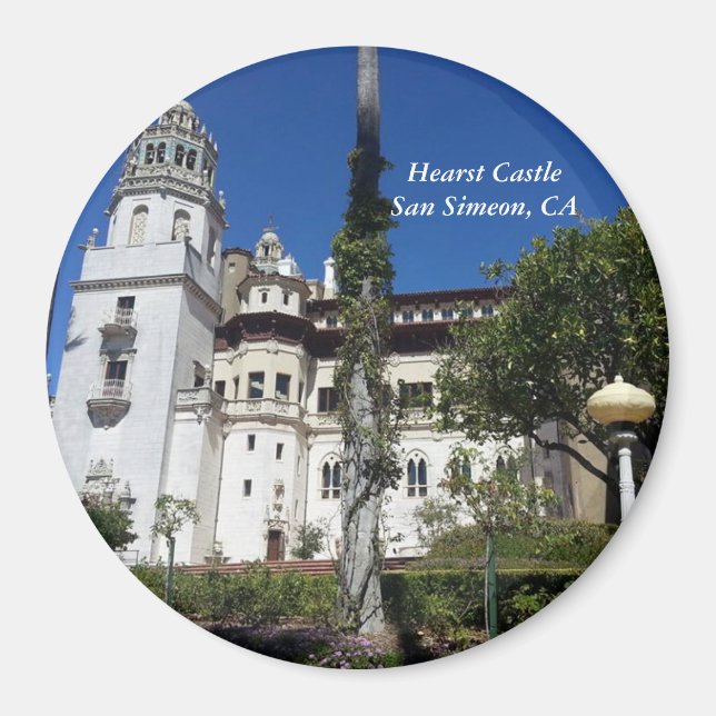 Imã Castelo de Hearst em San Simeon, CA (Frente)