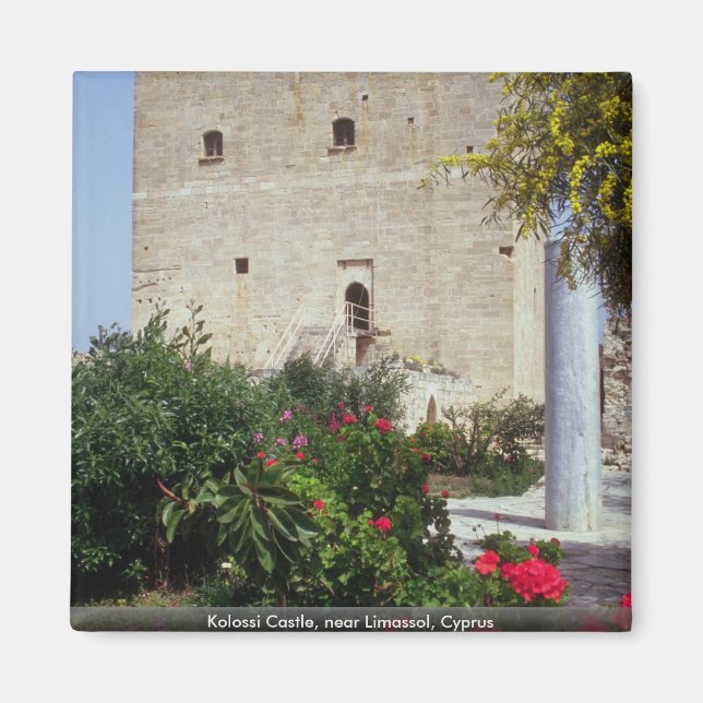 Imã Castelo de Kolossi, perto de Limassol, Chipre (Frente)