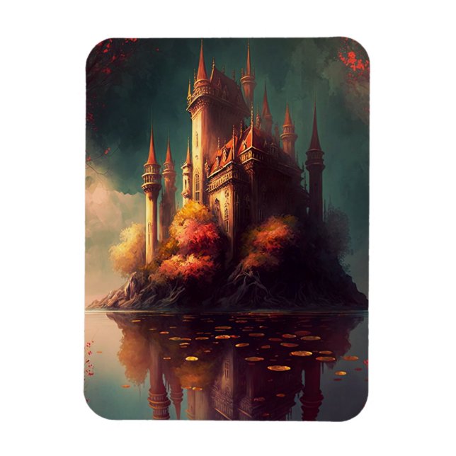 Ímã Castelo de Magical Fantasy (Vertical)
