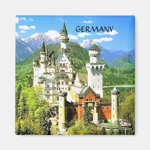 IMÃ CASTELO DE NEUSCHWANSTEIN, ALEMANHA