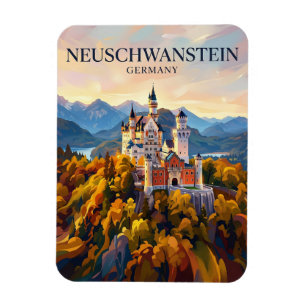 Ímã Castelo de Neuschwanstein Alemanha