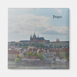 Imã Castelo de Praga na aguarela