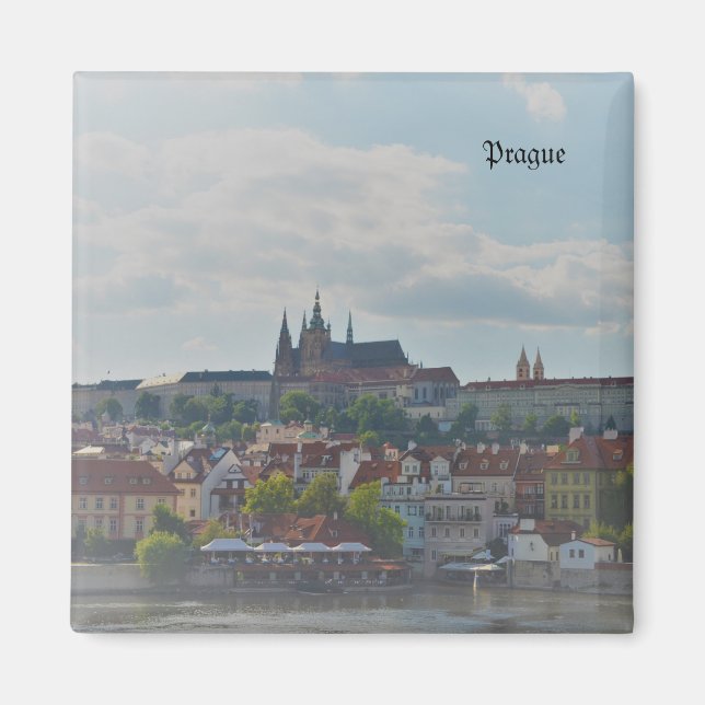 Imã Castelo de Praga na aquarela (Frente)