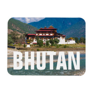 Ímã Castelo de Punakha, Butão, Ásia