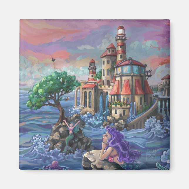 Imã Castelo de Sereia (Frente)