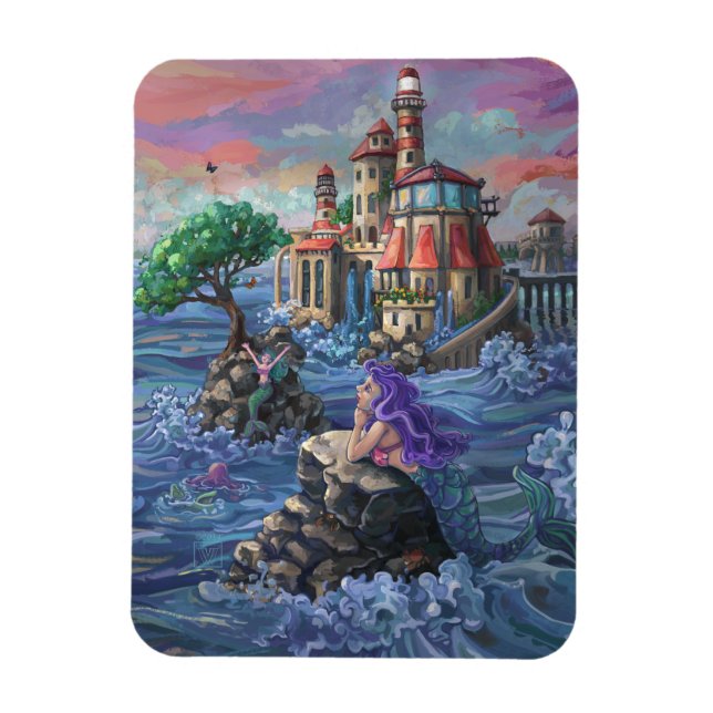 Ímã Castelo de Sereia (Vertical)