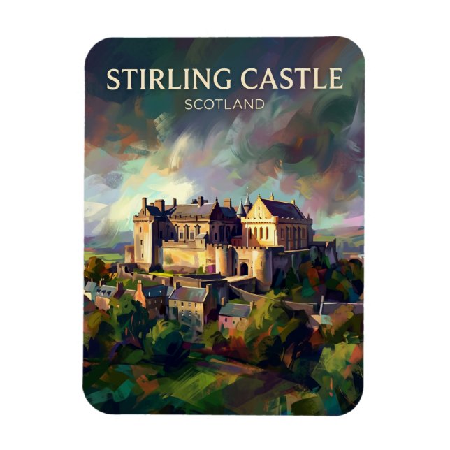 Ímã Castelo de Stirling Escócia (Vertical)