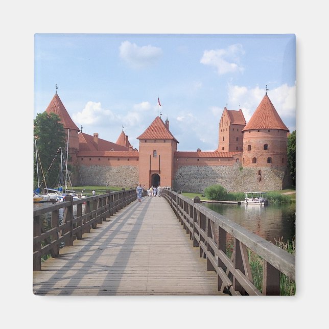 Imã Castelo de Trakai Island - LITUÂNIA (Frente)