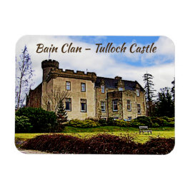 Ímã Castelo de Tulloch do Scottish Bain Clan