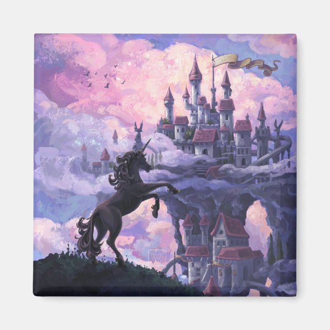 Imã Castelo de Unicorn (Frente)