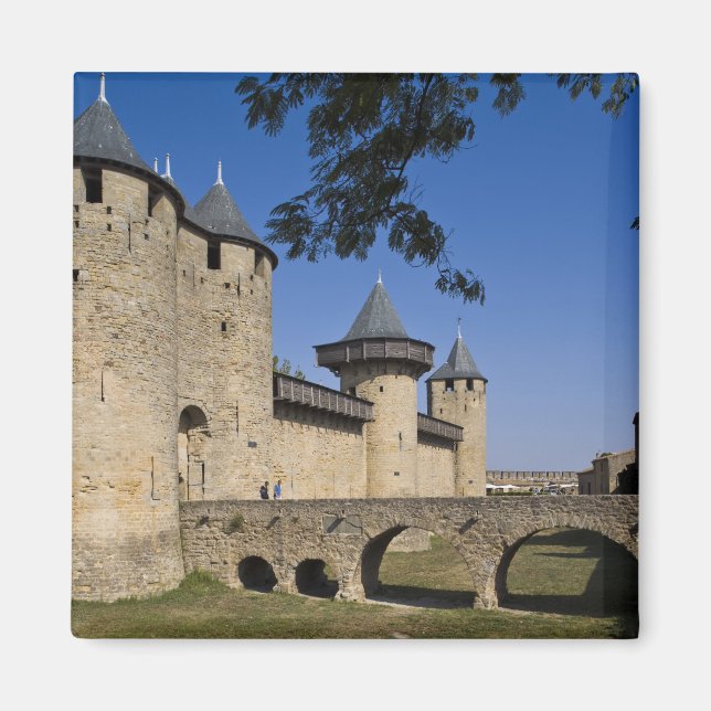 Imã Castelo dos Condes, Carcassonne, Aude, Languedoc, (Frente)