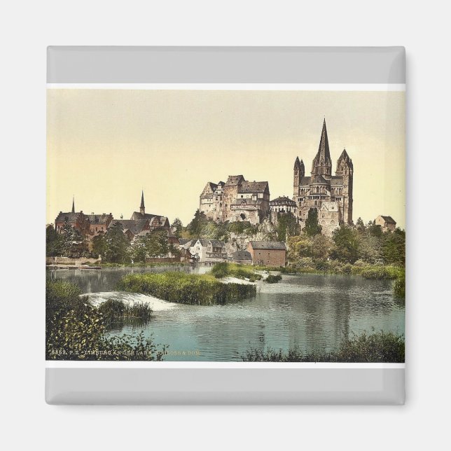 Imã Castelo e catedral, Limburg (ou seja, Limburg e de (Frente)