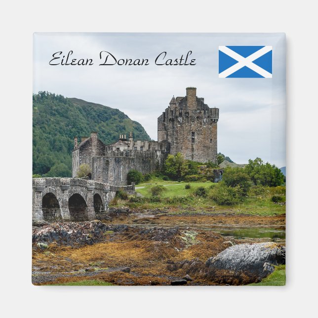 Imã Castelo Eilean Donan, Loch Duich - Escócia, Reino  (Frente)