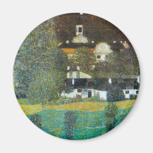 Imã Castelo Kammer no Attersee II de Gustav Klimt