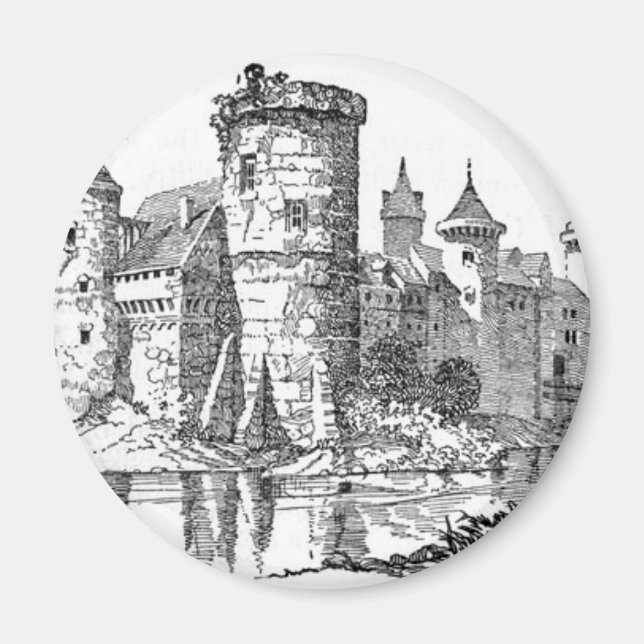 Imã Castelo Medieval (Frente)