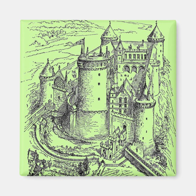 Imã Castelo Medieval (Frente)