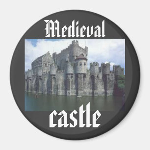 Imã Castelo medieval rei rainha real