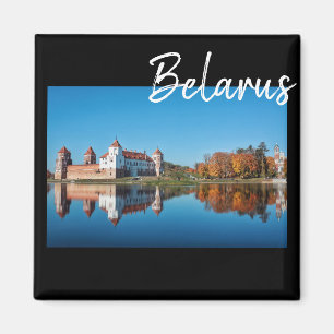 Imã Castelo Mir Belarus Arquitetura Paisagem Ímã