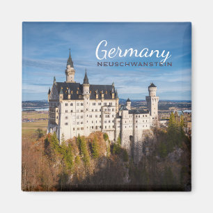 Imã Castelo Neuschwanstein, conto de fadas