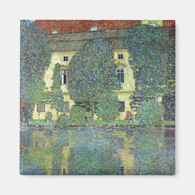 Imã Castelo no Attersee de Gustav Klimt (Frente)
