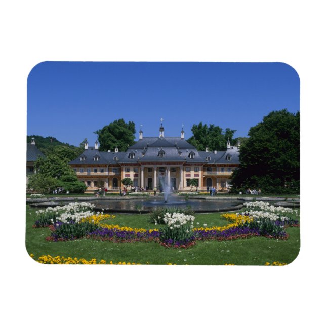 Ímã Castelo Pillnitz, Dresden, Saxônia, Alemanha (Horizontal)