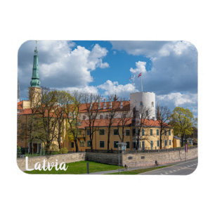 Ímã Castelo Riga em Riga, Letónia