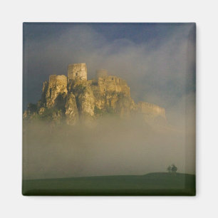 Imã Castelo Spissky na névoa, Eslováquia 2