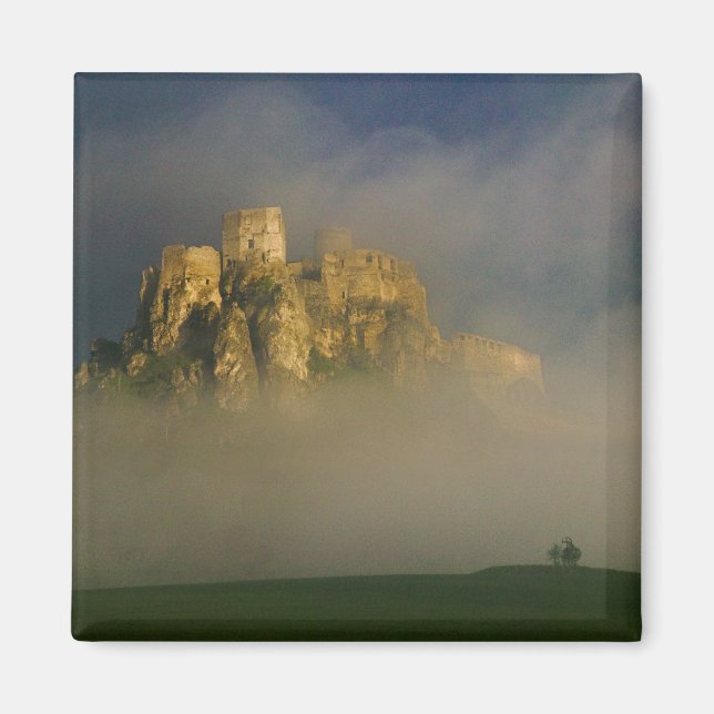 Imã Castelo Spissky na névoa, Eslováquia 2 (Frente)