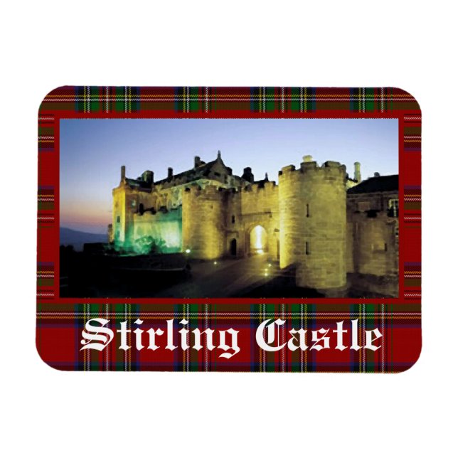 Ímã Castelo Stirling Cênico (Horizontal)