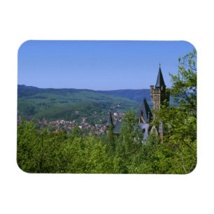 Ímã Castelo, Wernigerode, Saxônia-Anhalt, Alemanha