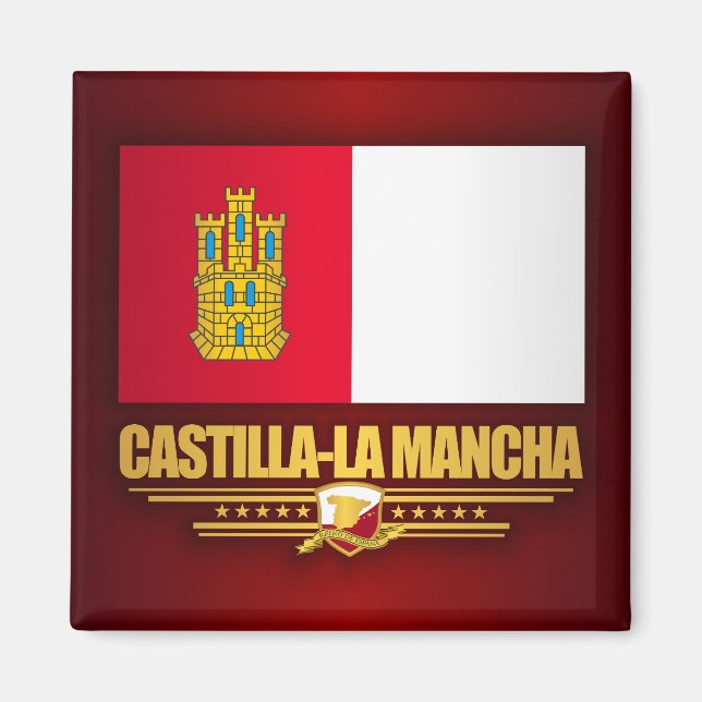 Imã Castilla-La Mancha Flag (Frente)