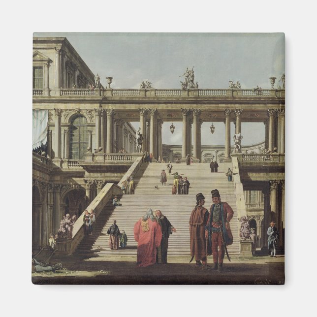 Imã Castle Courtyard, 1762 (Frente)