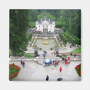 Imã Castle Park Linderhof na Baviera, Alemanha