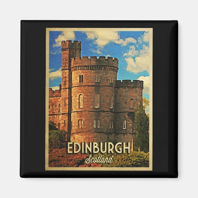 Imã Castle Rock Edinburgh (Frente)