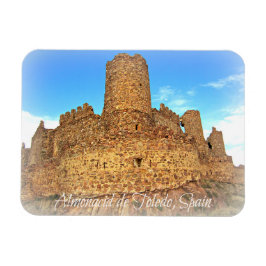 Ímã Castle Ruins de origem muçulmana na Espanha