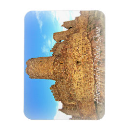 Ímã Castle Ruins de origem muçulmana na Espanha