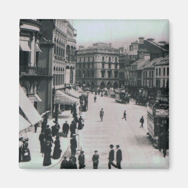 Imã Castle Square, Belfast, c.1902 (Frente)